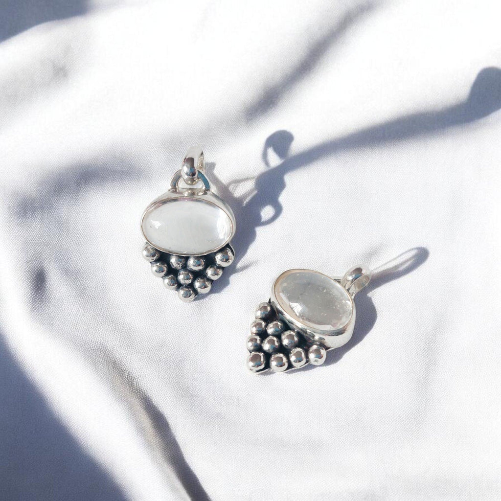 Colgante Cuarzo Cristal Balls – Plata 950