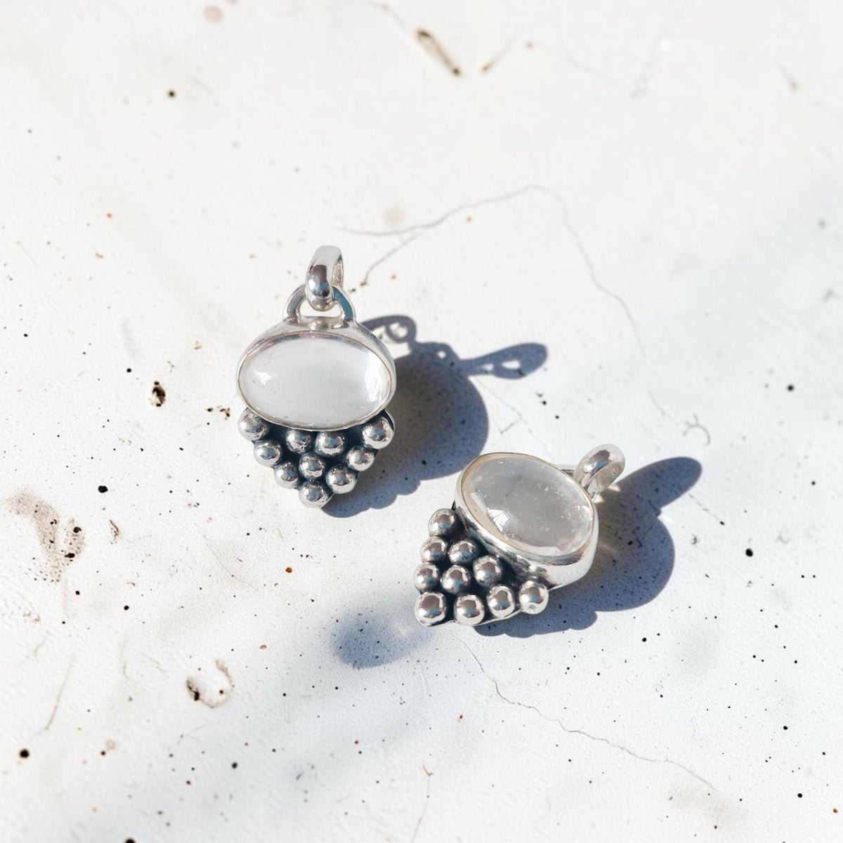 Colgante Cuarzo Cristal Balls – Plata 950