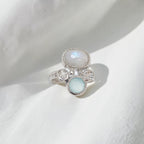 Anillo Mix Piedra Luna
