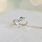 Anillo Uma con piedra - Plata 950