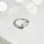 Anillo Uma con piedra - Plata 950