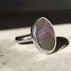 Anillo con Atlantisita Natural