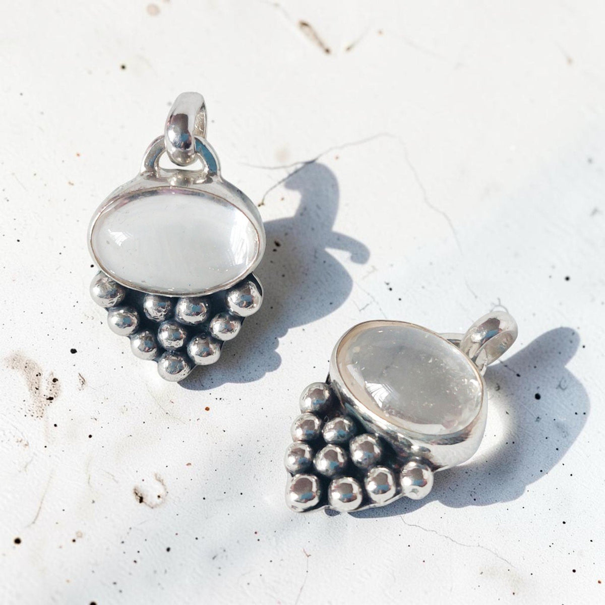 Colgante Cuarzo Cristal Balls – Plata 950