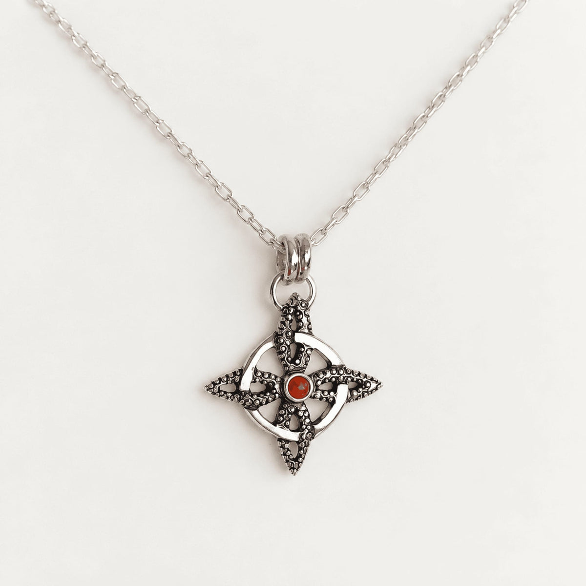 Nudo de Bruja con Ópalo · Plata 950