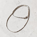 Collar de mostacillas de Plata