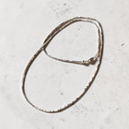 Collar de mostacillas de Plata