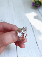 Anillo Axia de Plata 950 con Piedras - Imagen 12