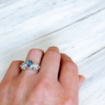 Anillo Glam Topacio Místico - Imagen 2