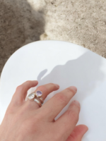 Anillo Axia de Plata 950 con Piedras - Imagen 13