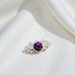 Anillo Glam Amatista - Moissanitas - Imagen 3