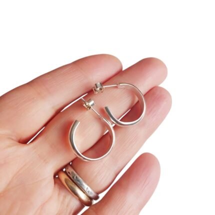 rgollas clásicas de plata 950 básicas y libres de níquel