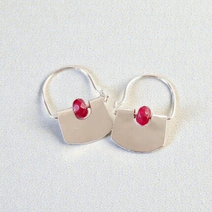 Aros-de-plata-950-con-cornalina-roja