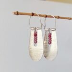Aros Texturados con Turmalinas - Imagen 3