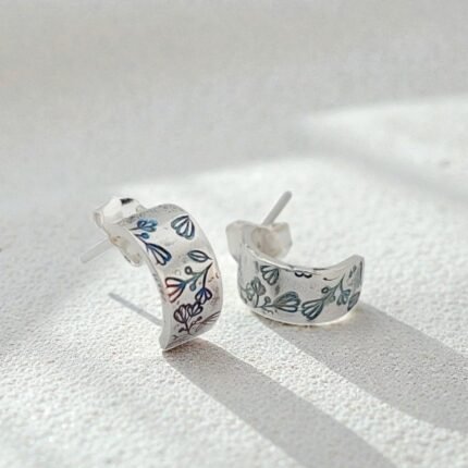 Aros-florales-cincelados-plata-950