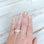 Anillo Glam rosado - Imagen 2