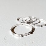 pulsera esclava con bolitas - plata 950