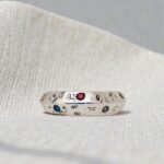 Anillos Eternal Leaf - 12 piedras preciosas naturales - Plataia -