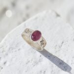 Anillo Ori · Turmalina Rosada. - Imagen 3
