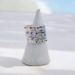 Anillo Garden · Plata 950 con 3 piedras