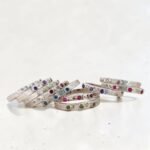 Anillo Garden · Plata 950 con 3 piedras - Imagen 9