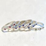 Anillo Garden · Plata 950 con 3 piedras - Imagen 4