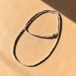 Collar de mostacillas de plata 950 · Plataia